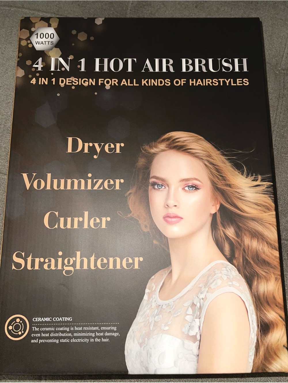 Nicebay CT-536 4-in-1 Hot Air Brush | New | Hair Dryer & Volumizer